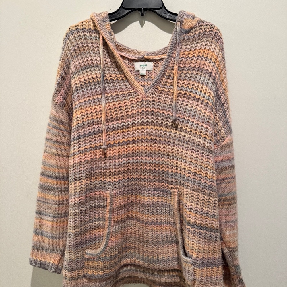 Aerie Warm-Toned Knit Sweater